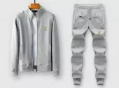 ensemble jogging louis vuitton 2020 lv tracksuit long 2piece m-6xl tz8823 gris